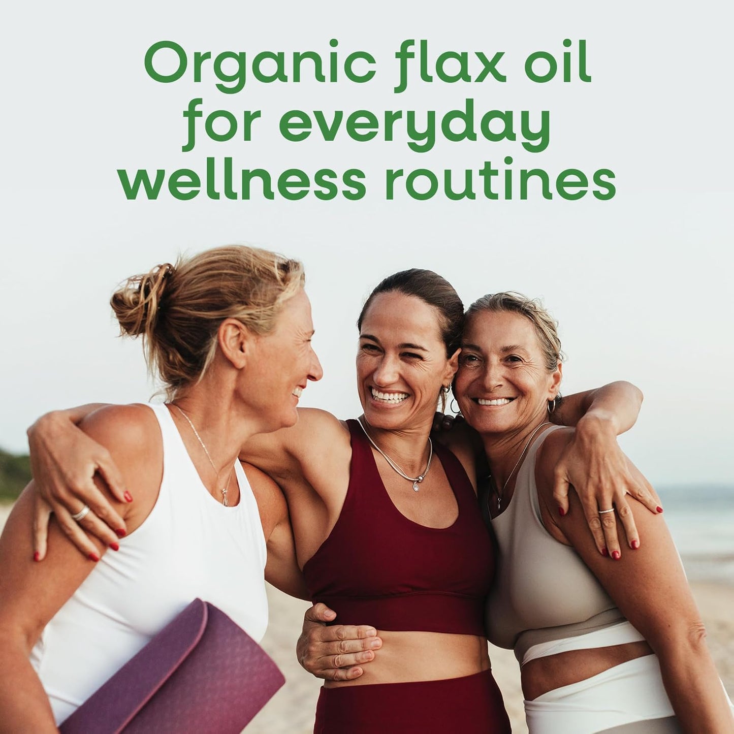 Nature's Way Organic Flax Oil Super Lignan, Cold-Pressed Flaxseed Oil with Omega-3 ALA, Unrefined Organic Liquid, 473 ml - görsel 2