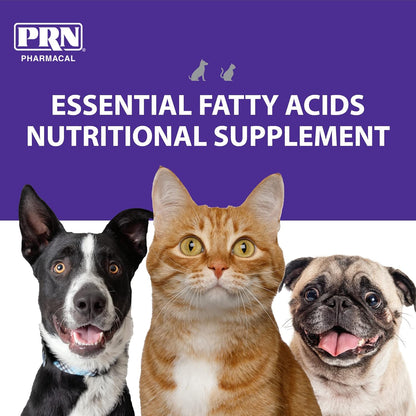 PRN Pharmacal Optima 365 Essential Fatty Acids Nutritional Supplement for Cats and Dogs – 3.8 L
