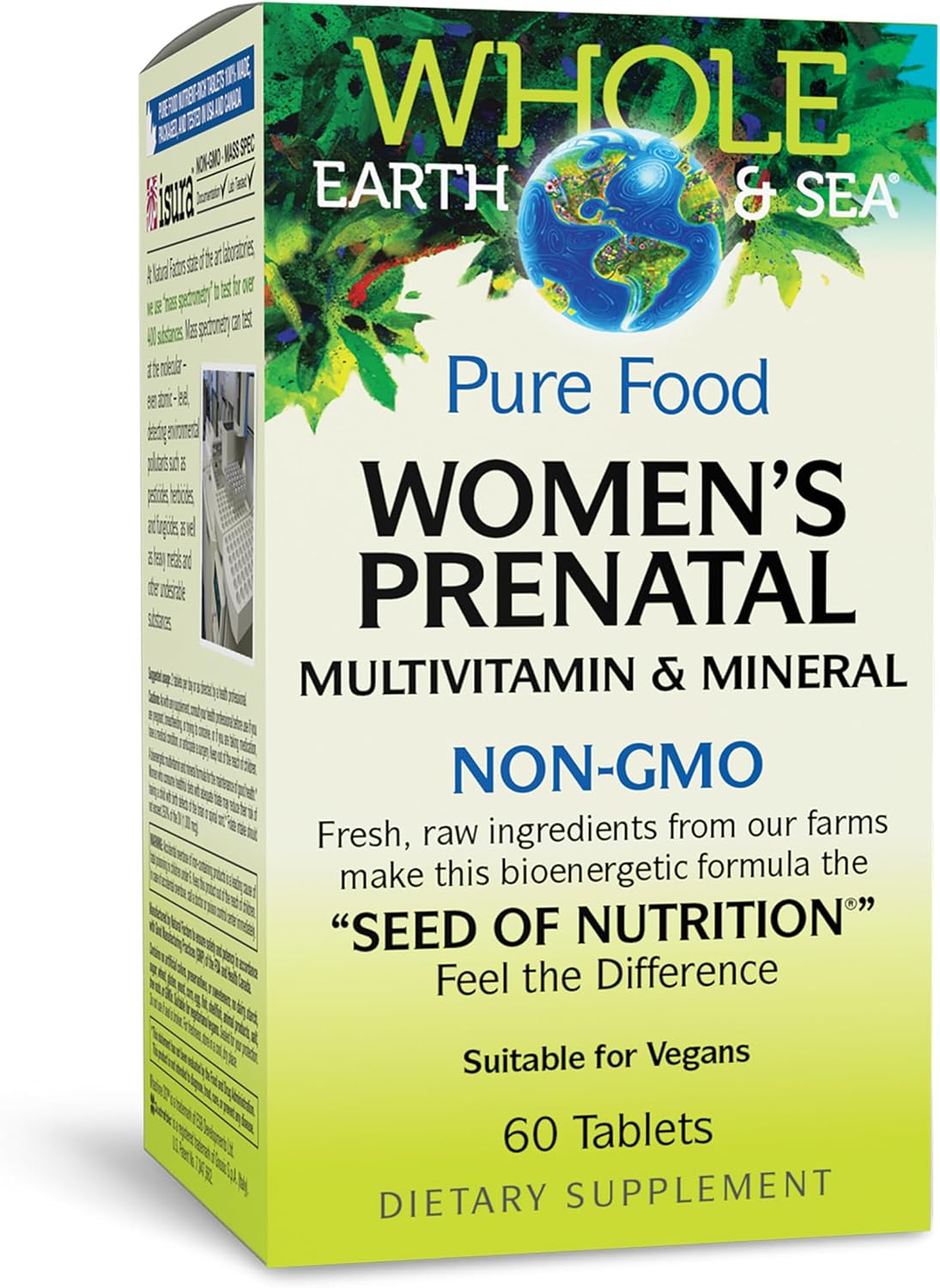 Natural Factors Whole Earth & Sea Women's Prenatal - 60 Tablets - görsel 1