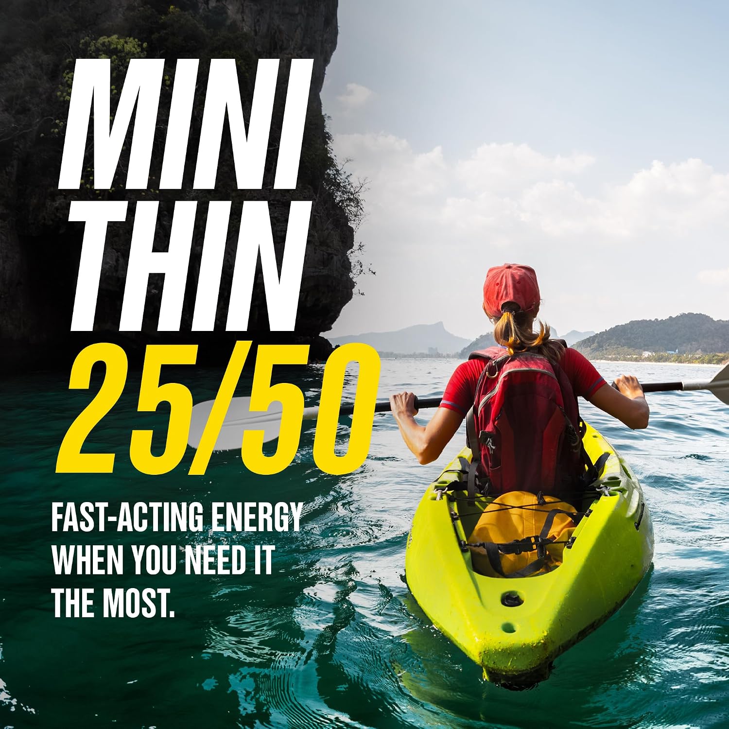 Mini Thin ECO Mini 25/50 Energy Supplement, 6 Count - görsel 1