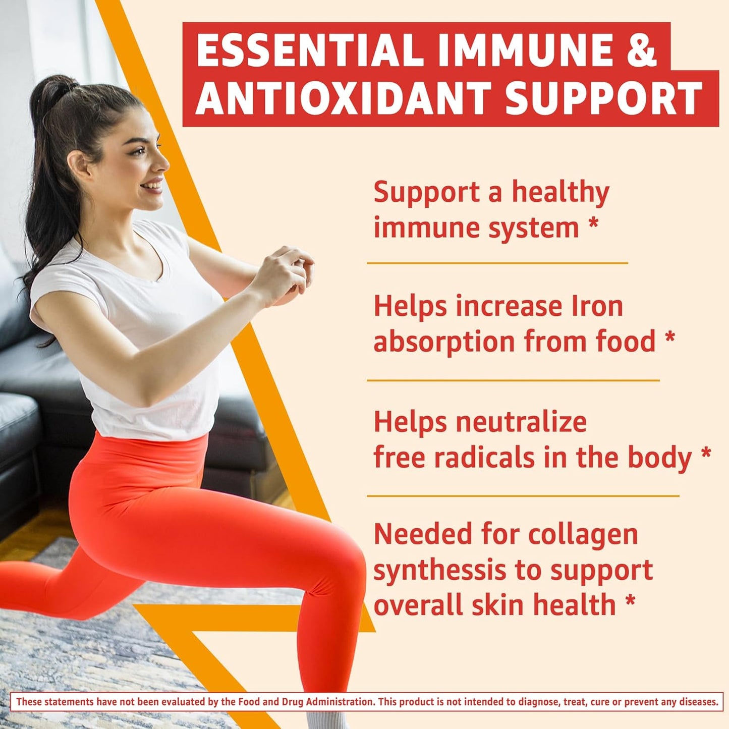Nextdia Organic Vitamin C Gummies 120mg - Sugar Free Whole Food Immune Support - 60 Sweets - görsel 3