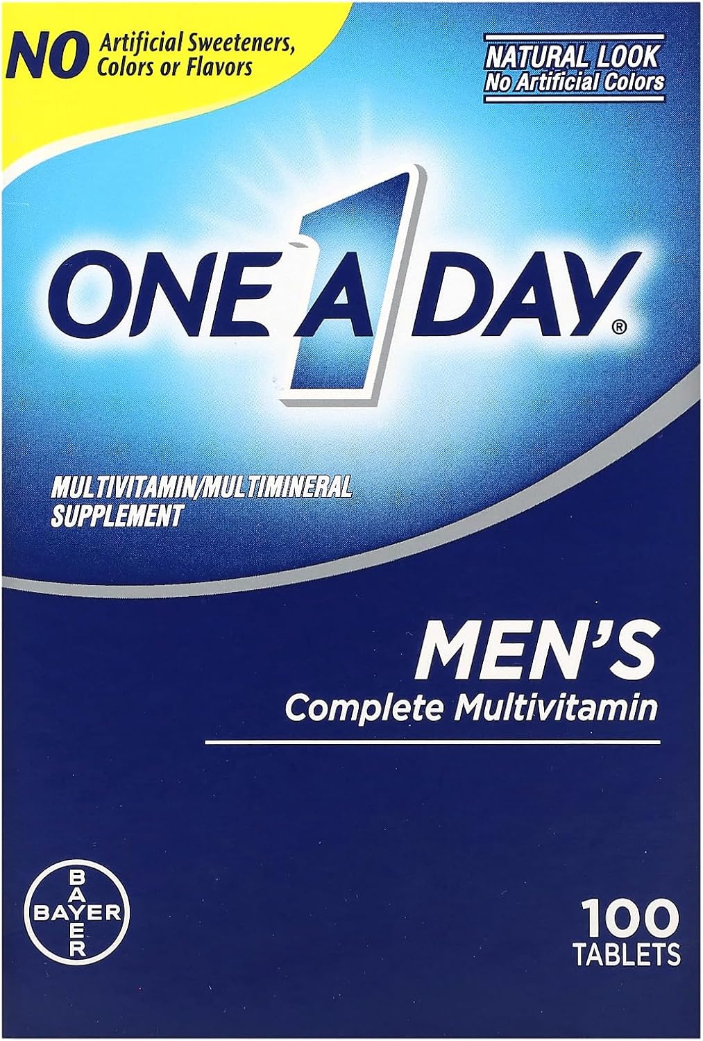 ONE A DAY Men's Health Formula Multivitamin Tablets, 100 Tablets - görsel 1