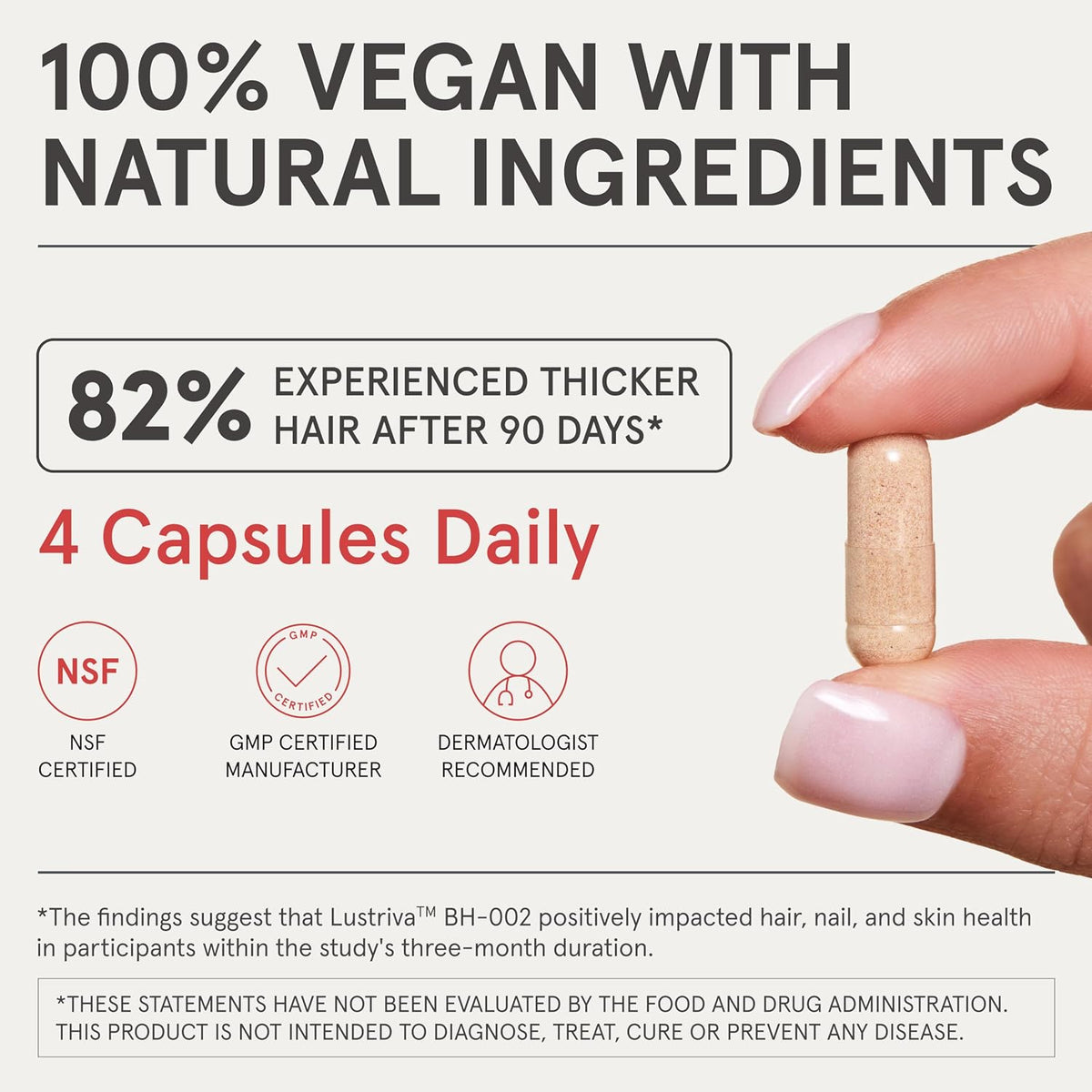 iRestore Advanced Hair Growth Supplement for Women with Lustriva - görsel 5