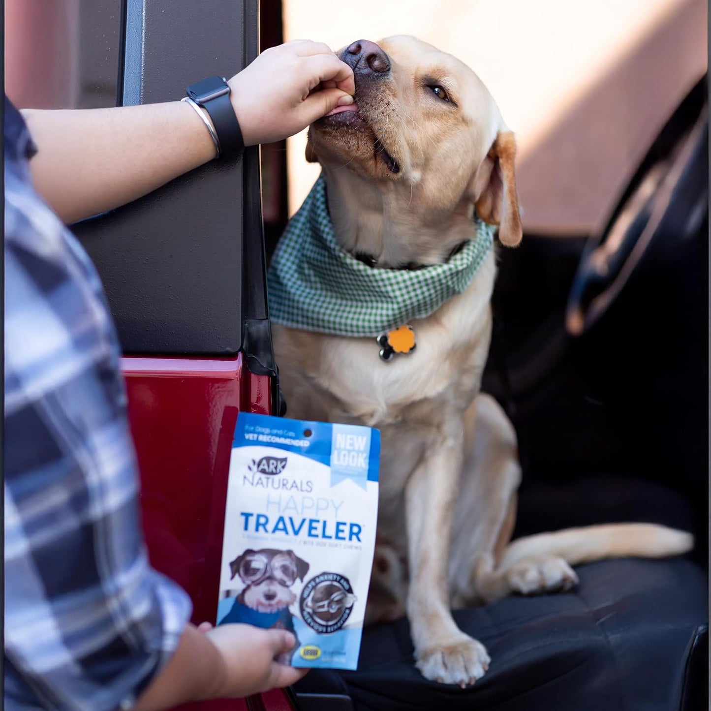 ARK NATURALS Happy Traveller Calming Chews for Dogs & Cats - görsel 2