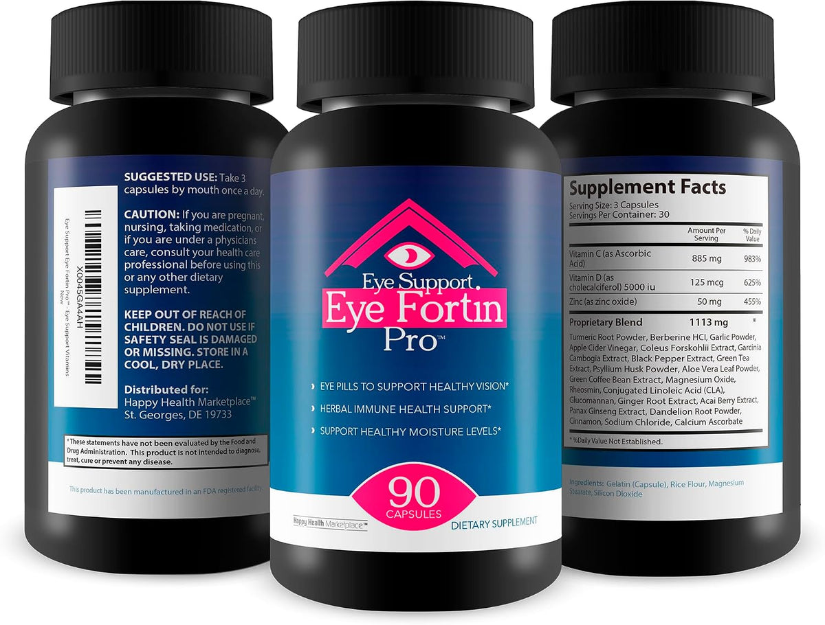 Eye Fortin Pro - Comprehensive Vision Supplement for Adults - görsel 4