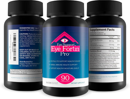 Eye Fortin Pro - Comprehensive Vision Supplement for Adults