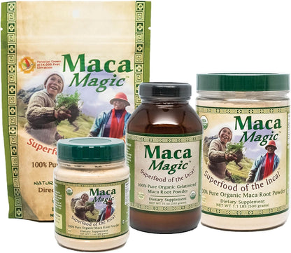 Maca Magic: 100% Organic Raw Maca Powder (1kg) - Peruvian Premium Grade Superfood