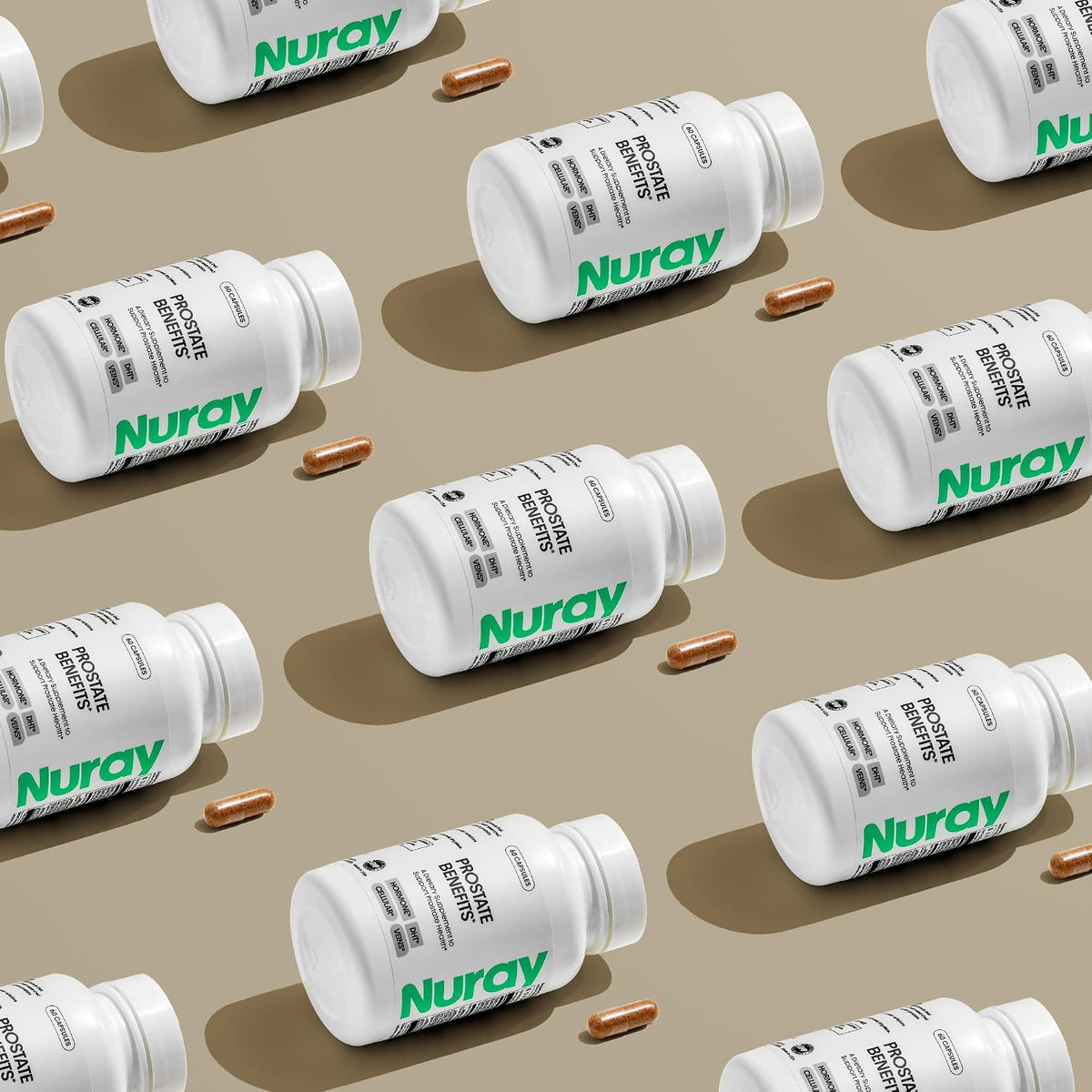 Nuray Prostate Support Supplement for Men and Women | Saw Palmetto, Vitamin C, Vitamin E, Zinc, Stinging Nettle & Alpha Lipoic Acid, 60 Vegetarian Capsules - görsel 7