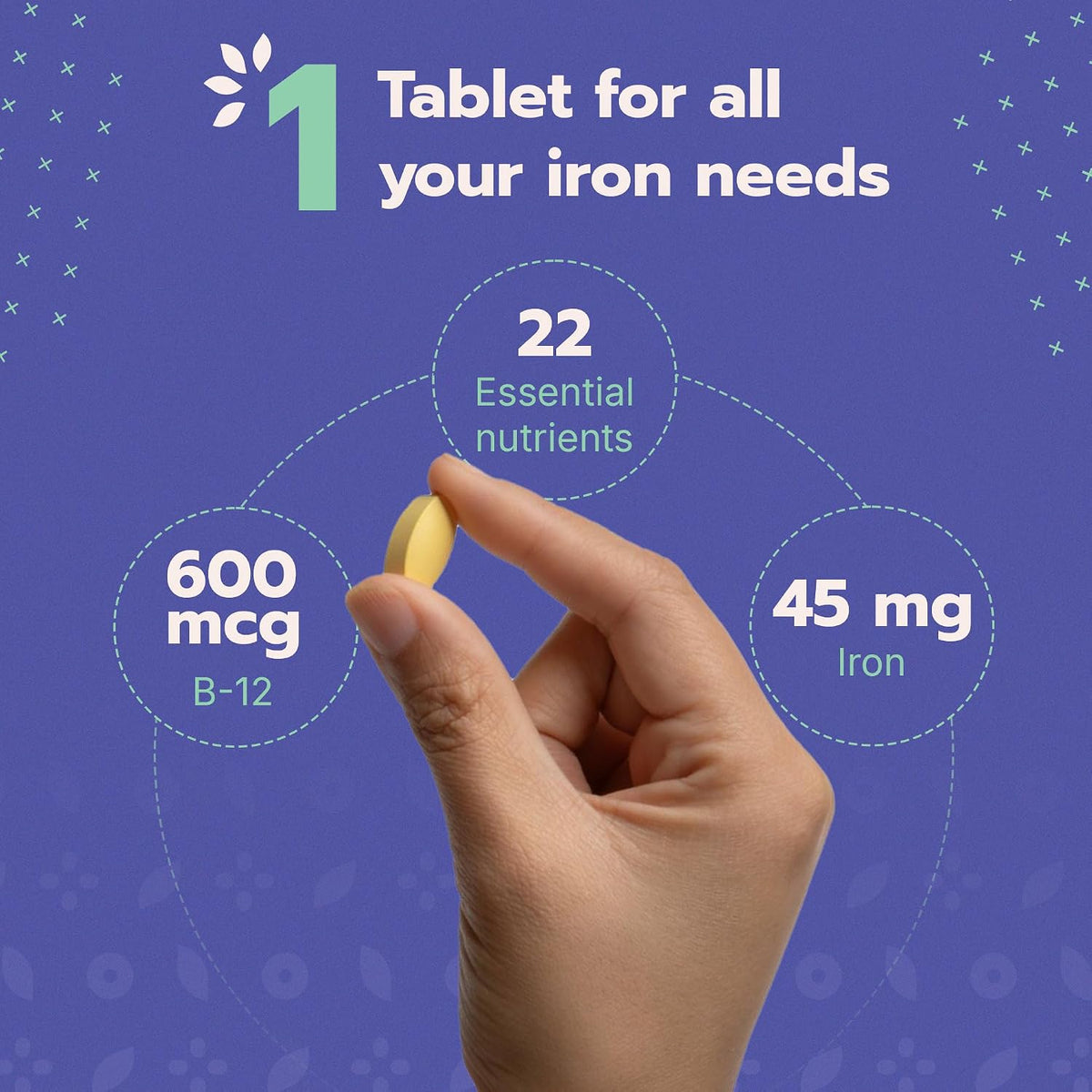Just One - Once Daily Bariatric Multivitamin with Iron (30 Capsules) - görsel 7