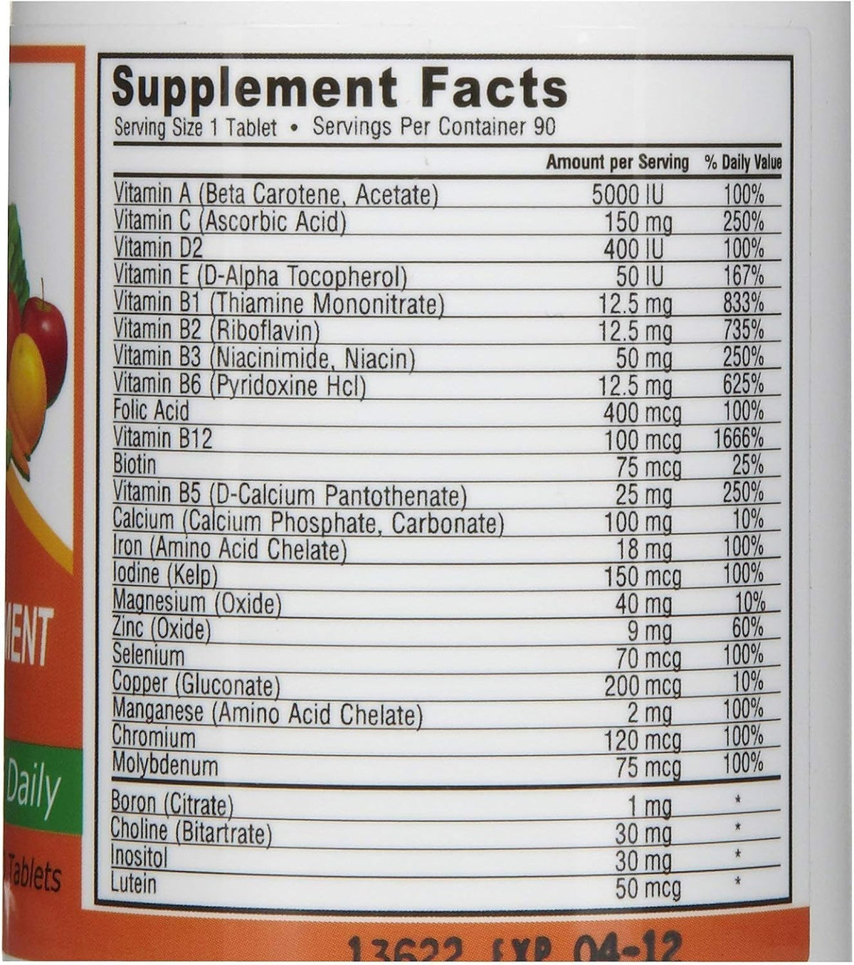 DEVA Vegan Multivitamin & Mineral Tablets, 90 Tablets - görsel 2