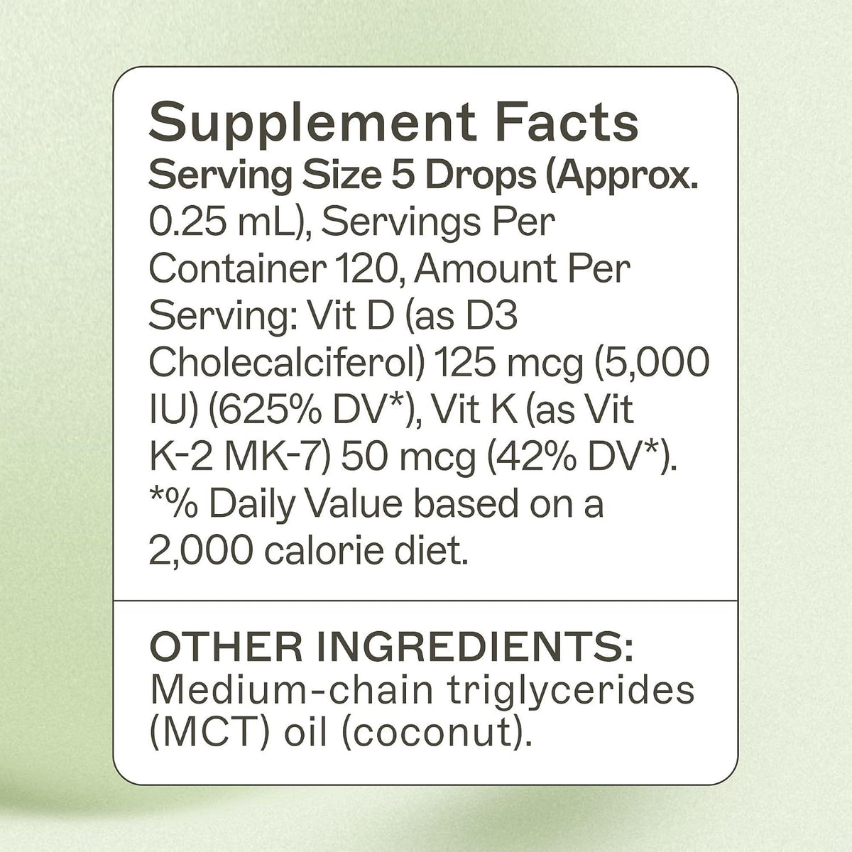 Amy Myers MD Vitamin D3/K2 Liquid – Supports Bone Health, Immune Function and Hormone Balance - görsel 2