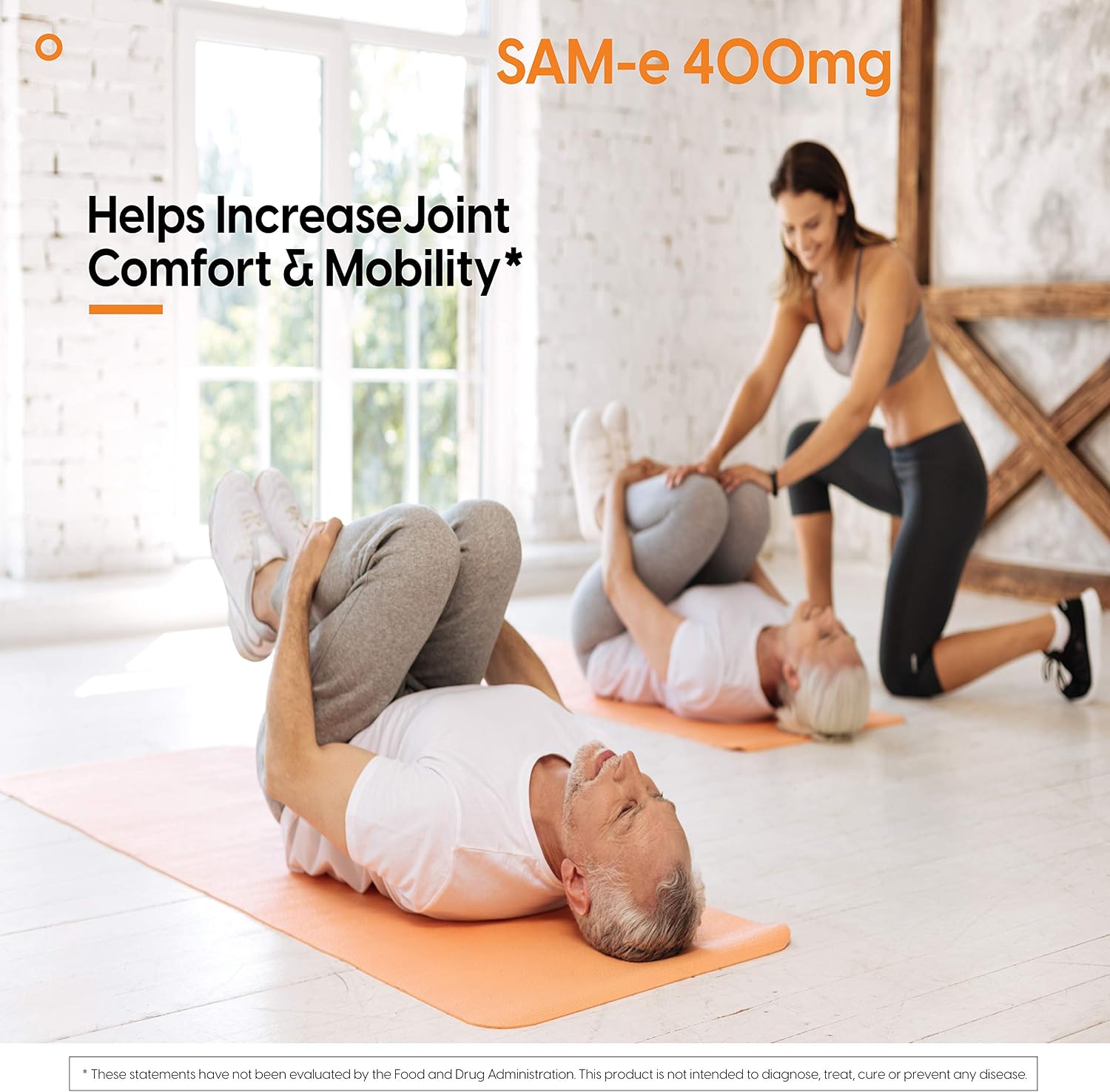 Doctor's Best SAM-e 400 mg, Vegan, Gluten-free, Soy Free, Mood and Joint Support, 60 Enteric Coated Tablets - görsel 5