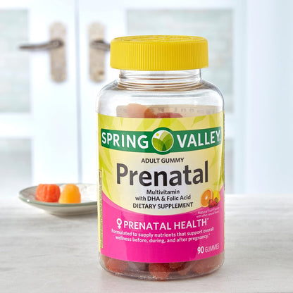 Spring Valley Prenatal Multivitamin Gummies, 90 Gummies