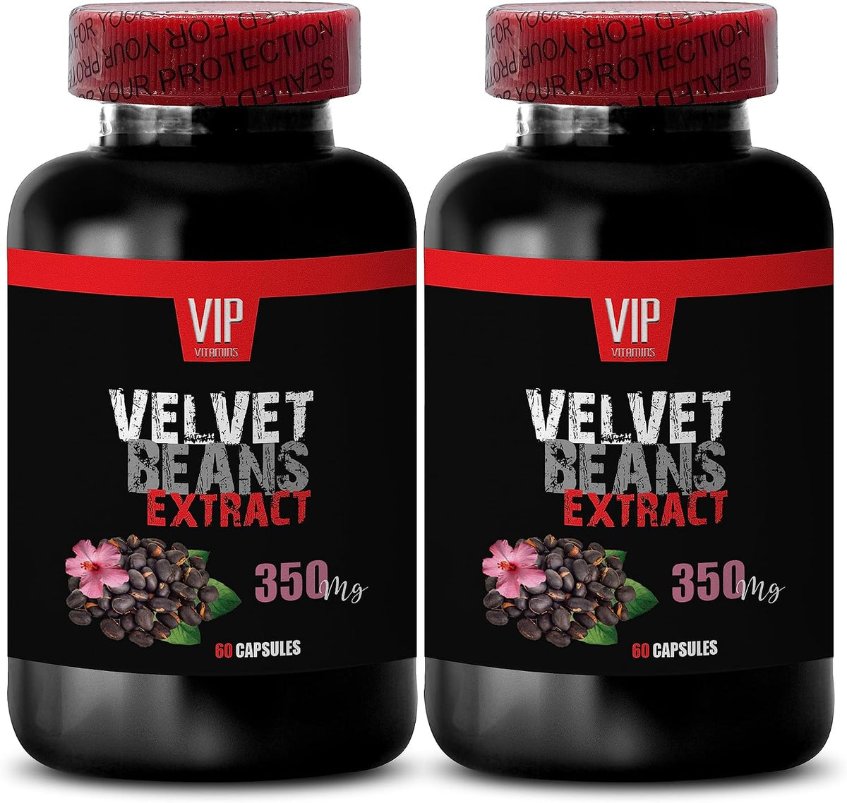 Mucuna Pruriens Extract - Velvet Bean Supplement - 120 Capsules - görsel 1