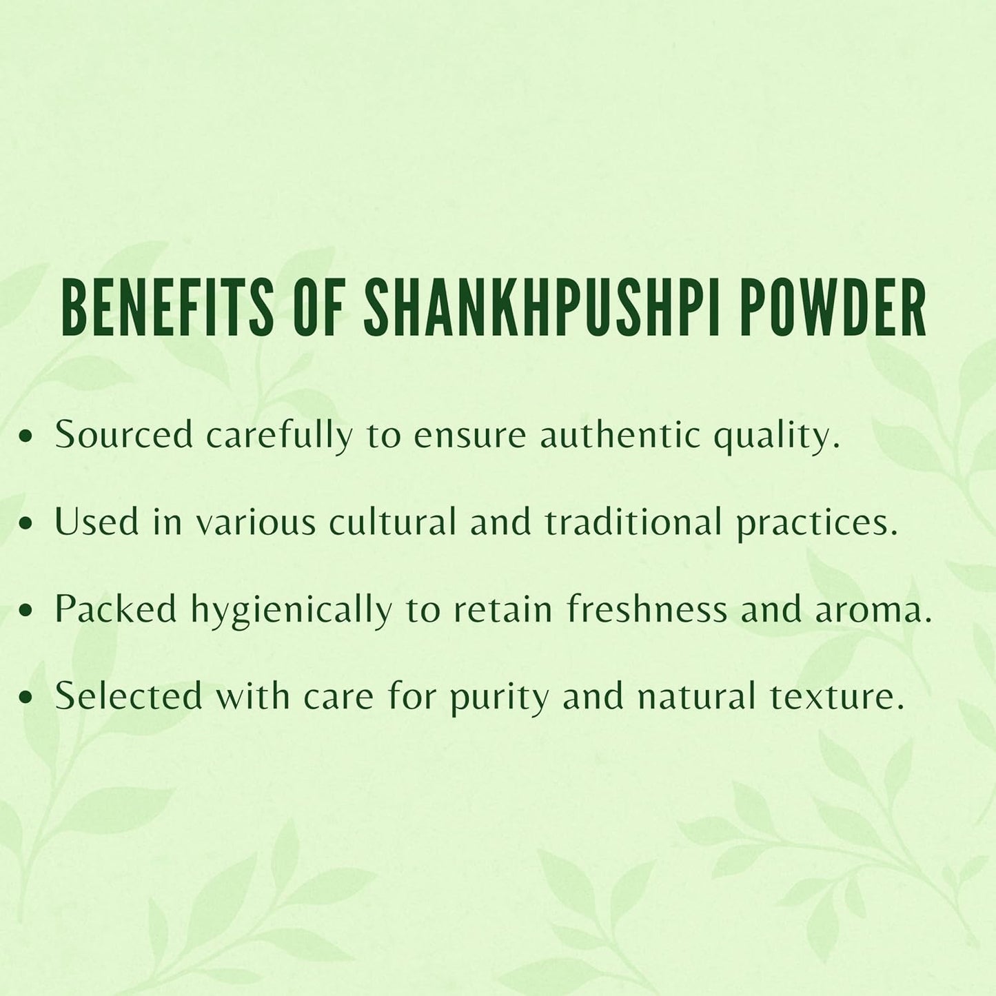 Shankhpushpi Powder 100g | Convolvulus Pluricaulis | Ayurvedic Food Supplement - görsel 7