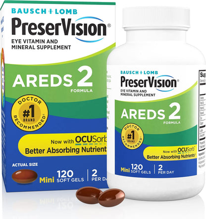 PreserVision AREDS 2 Formula, 120 Soft Gels