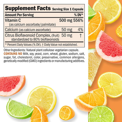 ANDREW LESSMAN Vitamin C 500 Complex - 180 Capsules