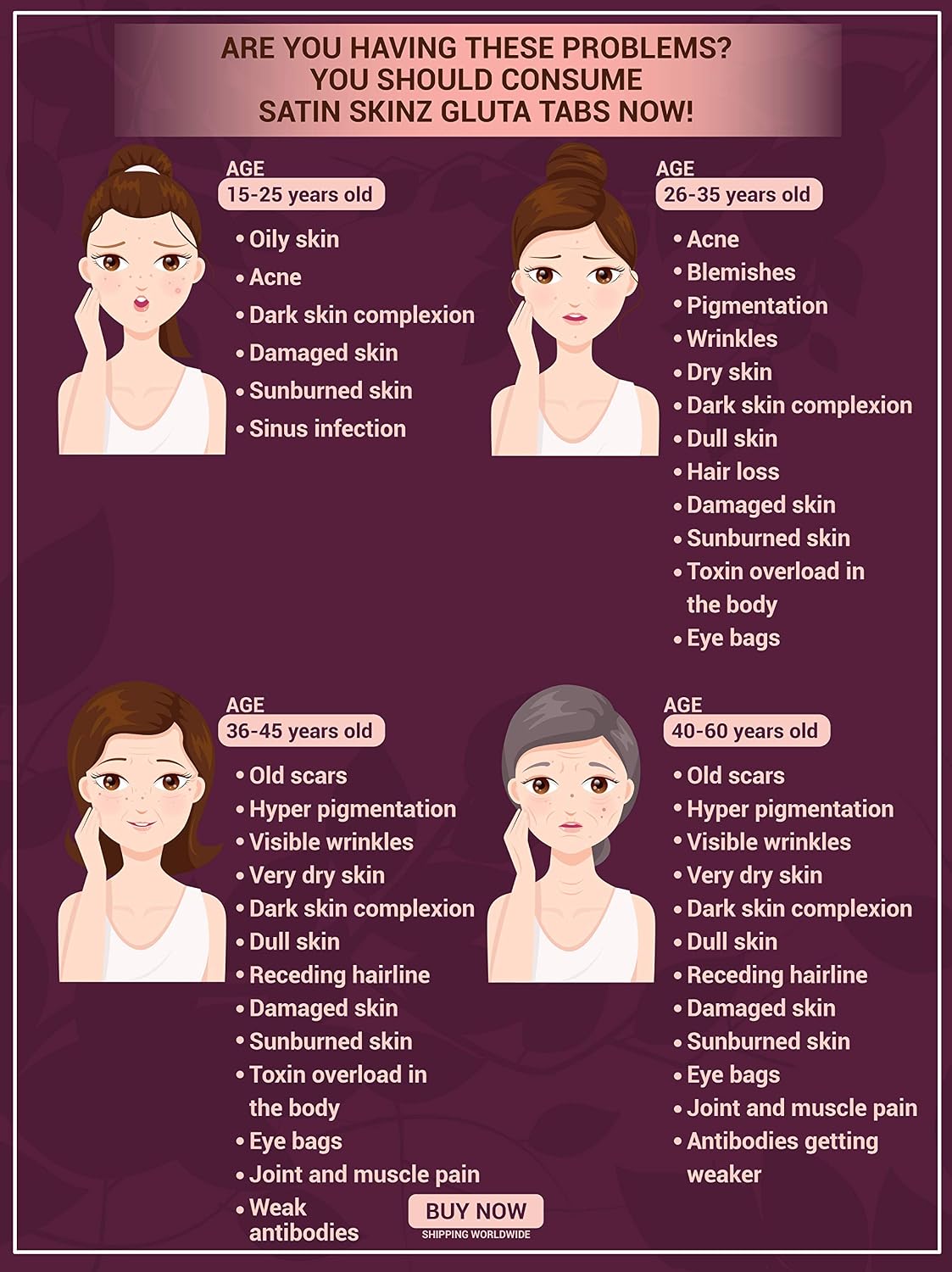 Satin Skinz GLUTATHIONE Plus and ASTAXNTHIN Plus - görsel 5