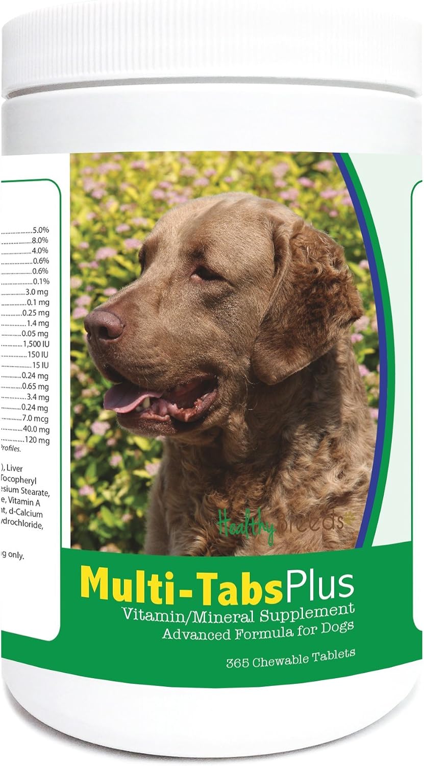 Healthy Breeds Chesapeake Bay Retriever Multi-Tabs Plus Chewable Tablets, 365 Count - görsel 1