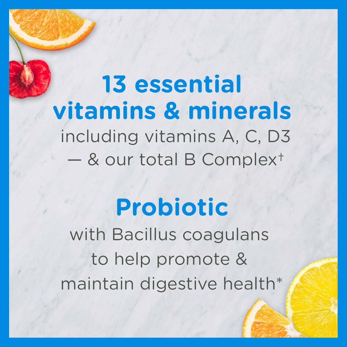 Zarbee's Kid's Complete Multivitamin + Probiotic Gummies – 70 Count - görsel 2