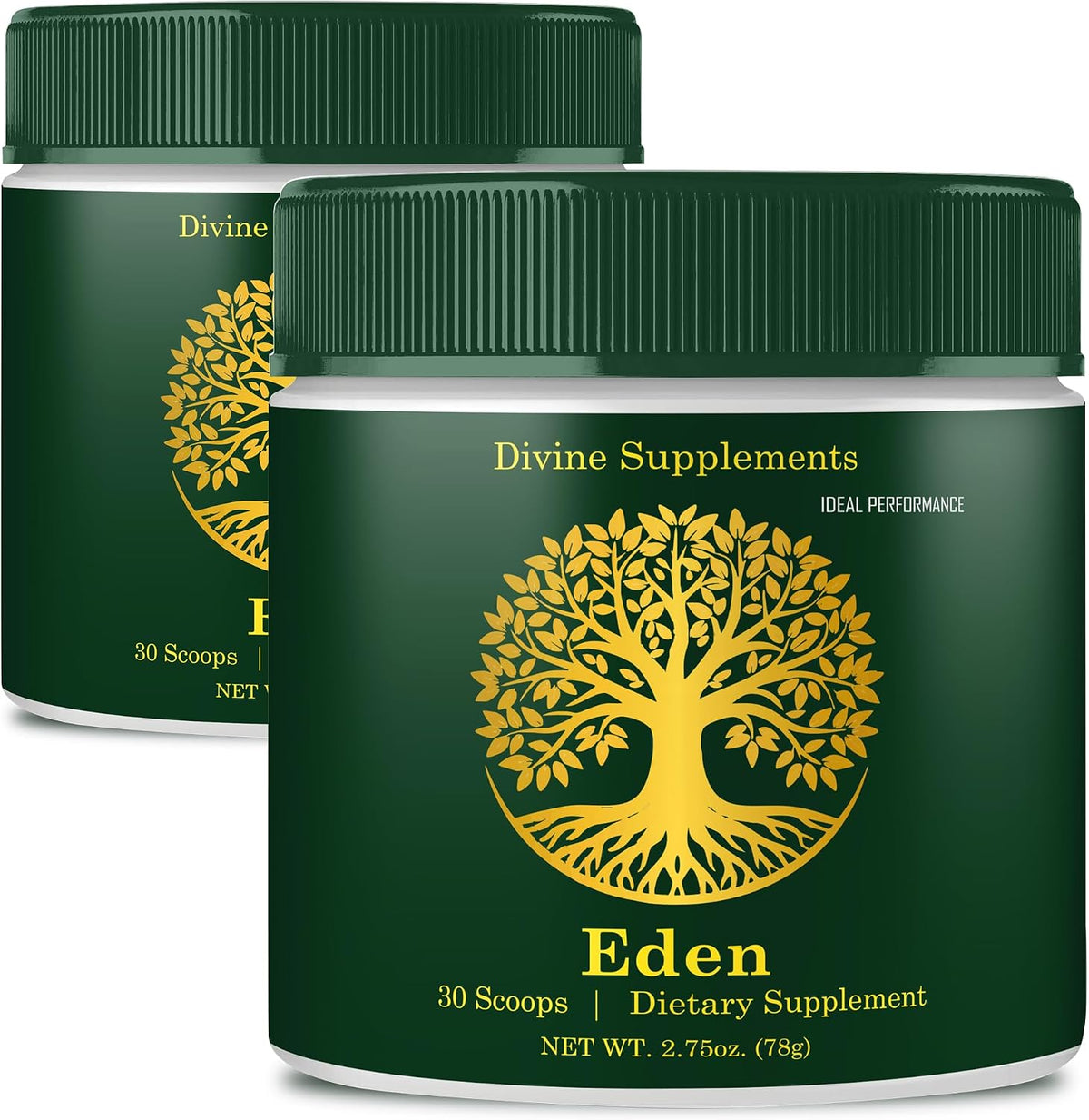 Eden Powder - Official Energy Supplement Powder, Maximum Strength (2 Pack) - görsel 1