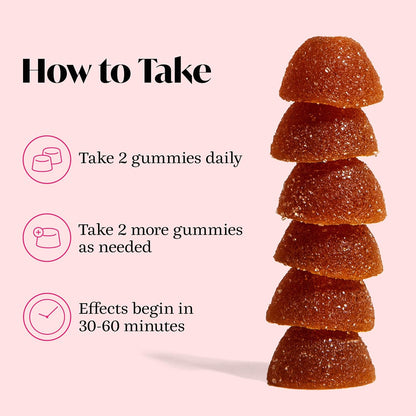 Winged Wellness Teen Queen Multivitamin Gummies for Teen Girls – Mood & Hormonal Support – 60 Gummies