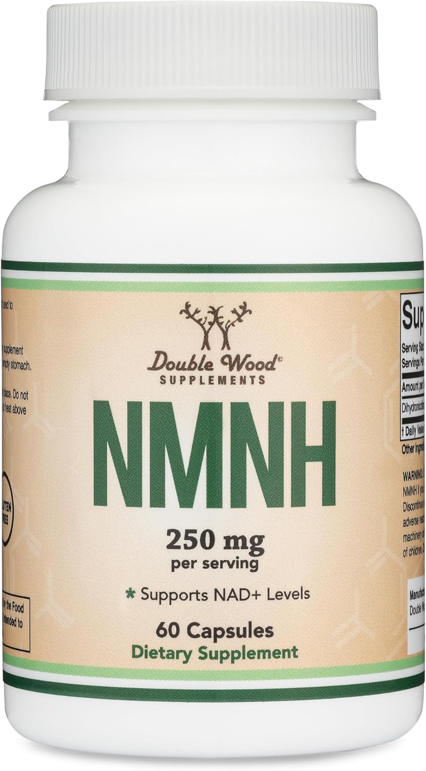 Double Wood NMNH – NAD+ Boosting Supplement, Clinically Studied Ingredient - görsel 1