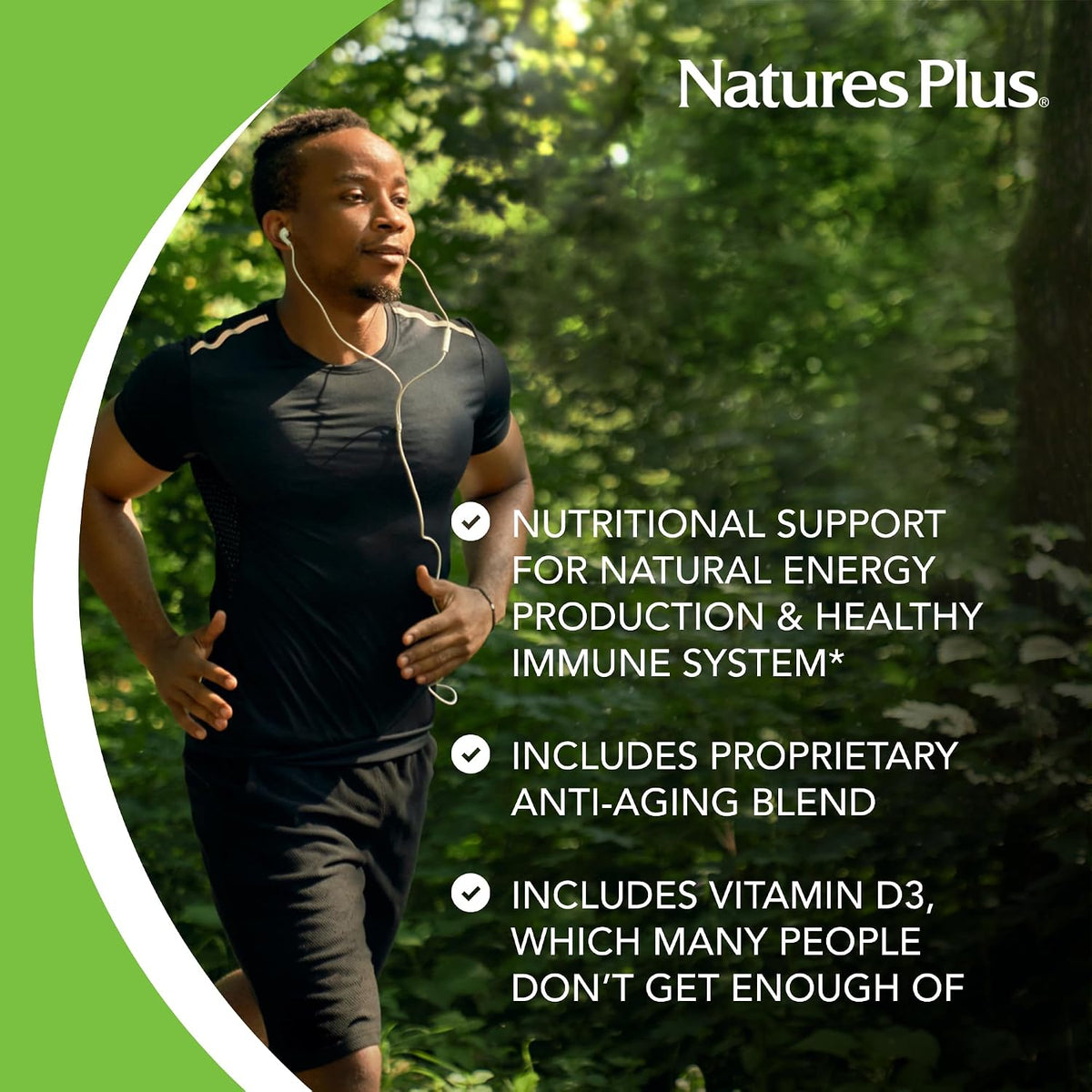 NaturesPlus Source of Life Green & Red Multivitamin - 90 Tablets - görsel 4