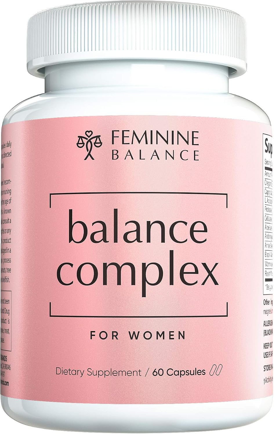 Balance Complex 17-in-1 Vaginal Health Probiotic with Cranberry & D-Mannose for Women – 60 Capsules - görsel 1