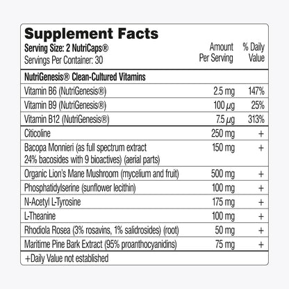 Mind Lab Pro® Universal Nootropic™ Brain Booster, 60 Capsules
