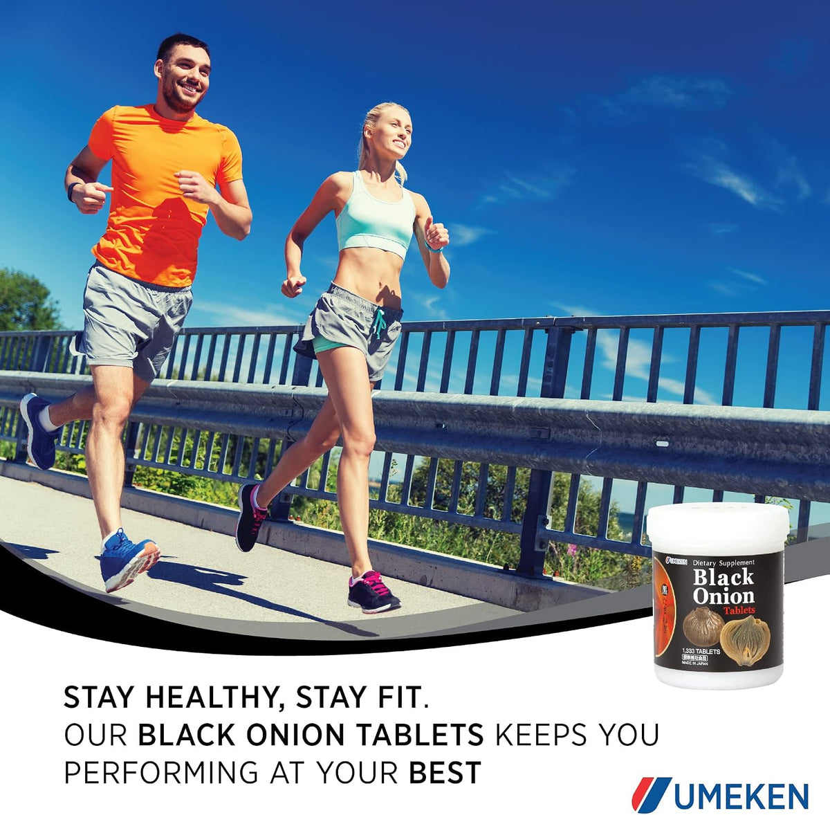 Umeken Black Onion - Fermented Concentrate with Quercetin, Antioxidant Food Supplement, 1333 Tablets (2 Pack) - görsel 8