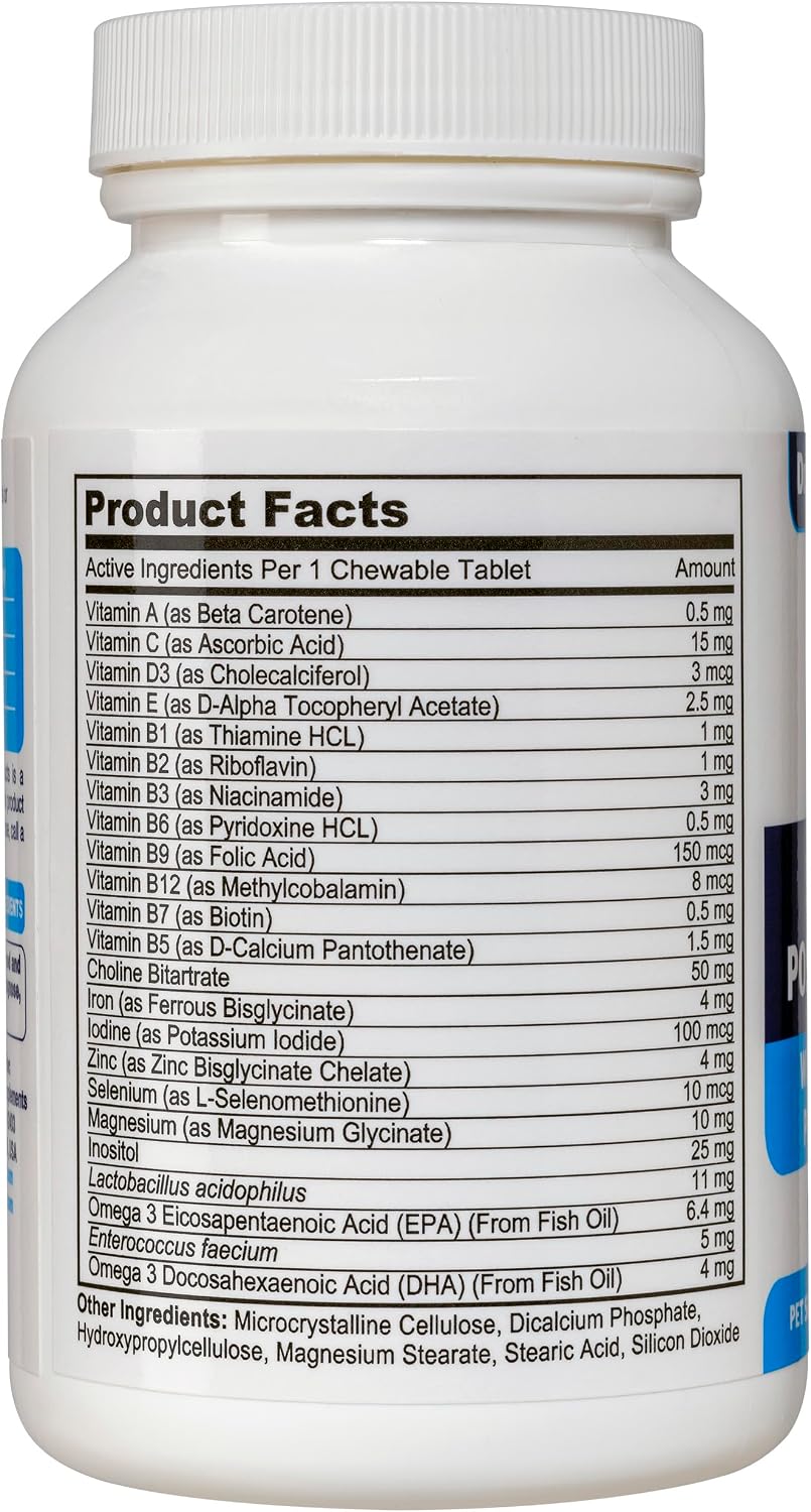 Dr. Oscar Dog Antenatal Vitamins - 2in1 Antenatal & Postnatal with Folic Acid, Omega 3, Probiotics, Choline & Inositol - 90 Tablets - görsel 2