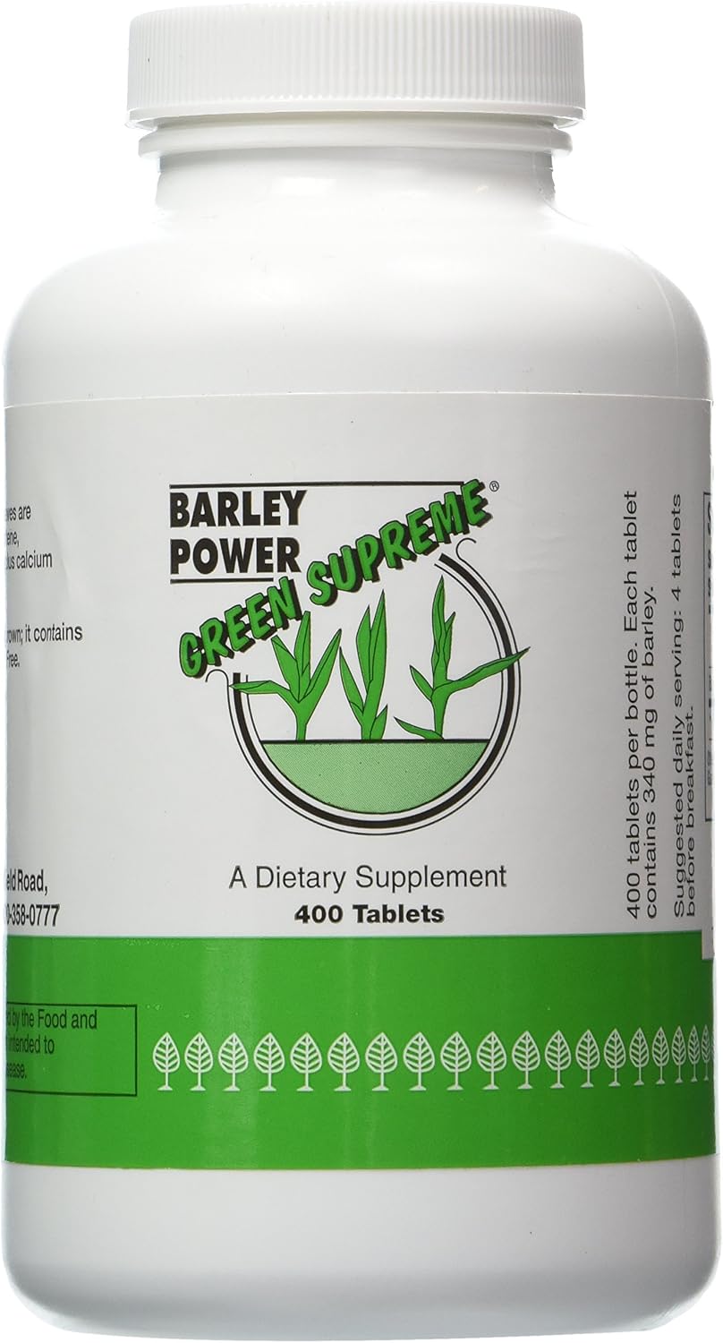 Barley Power 400 Tablets - görsel 1
