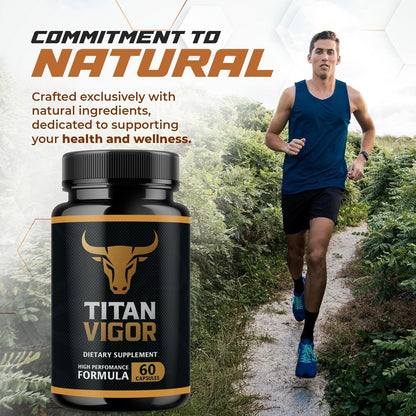 Titan Vigour – High Performance Men's Supplement (120 Capsules)
