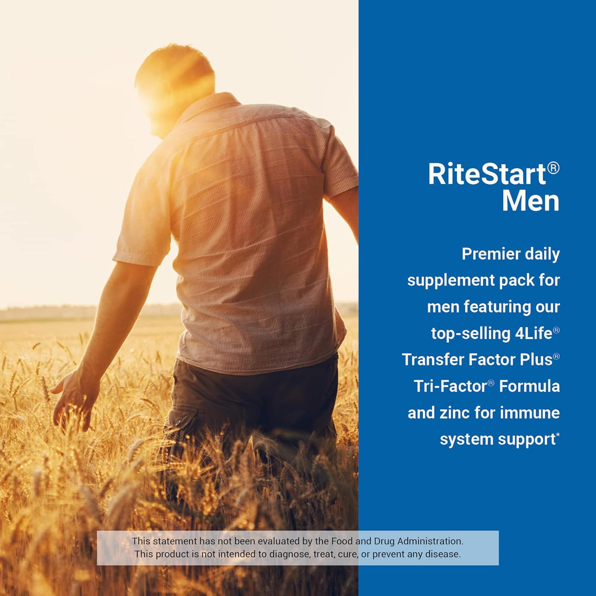 4Life RiteStart Men Multivitamin with CoQ10 and Mushroom Blend, 30 Sachets - görsel 4