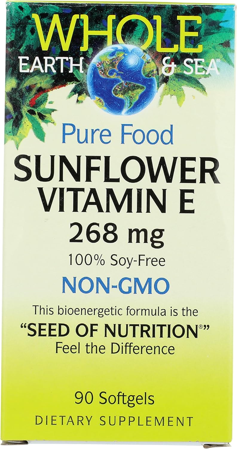 Whole Earth & Sea Sunflower Vitamin E, Whole Food Supplement - görsel 4