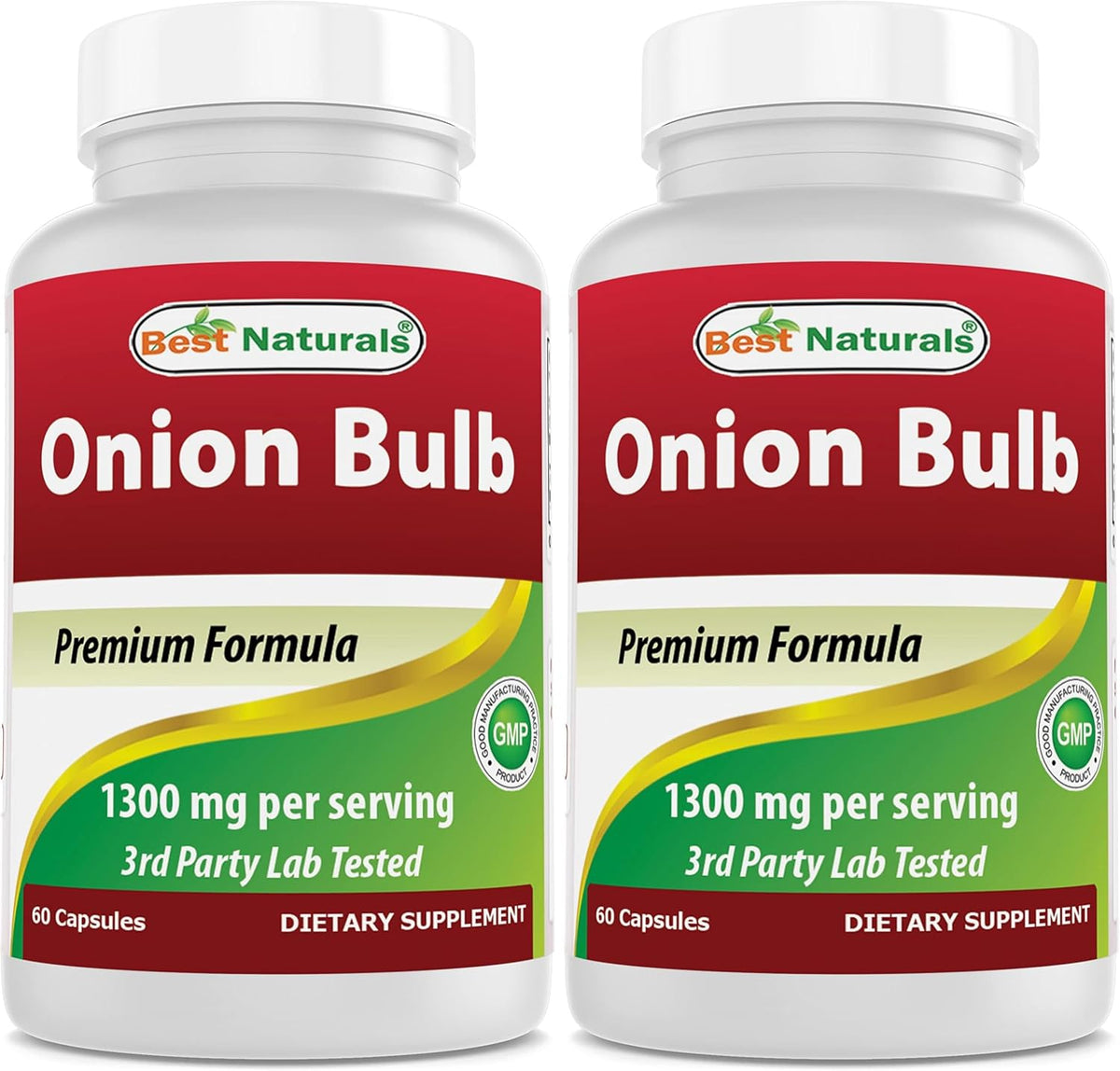 Best Naturals Onion Dried Bulb 1300mg per Serving - 60 Capsules - Also Called (Allium Cepa) - görsel 8