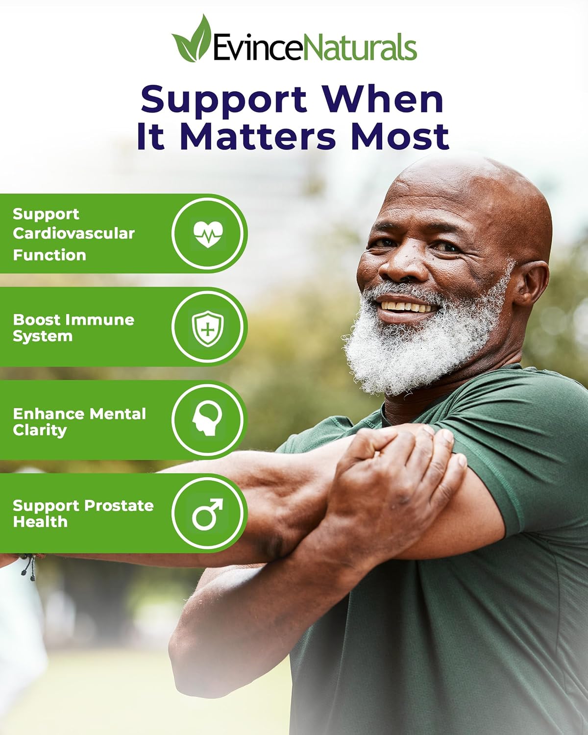 Evince Naturals Men's Daily Nutritional System Multivitamin - görsel 2