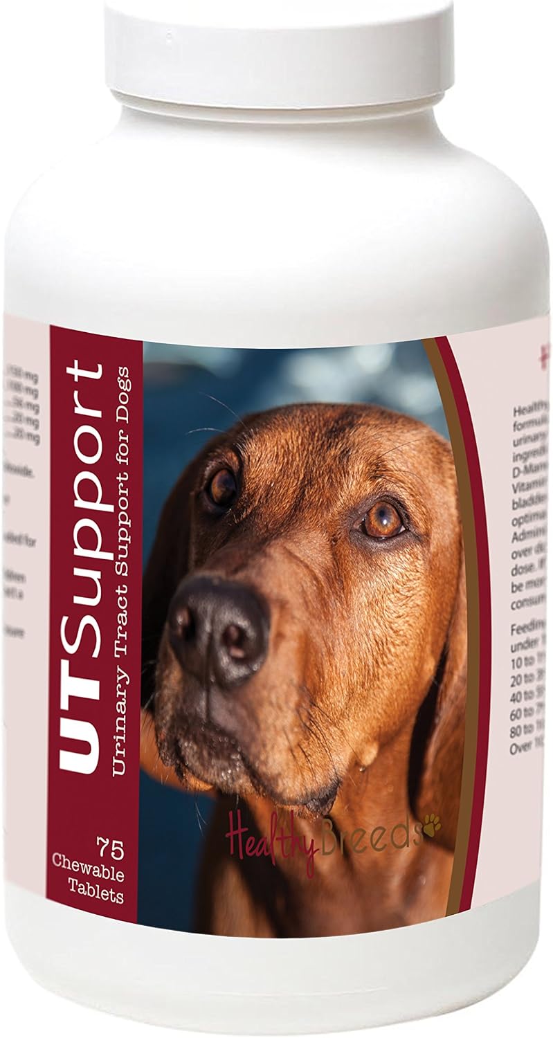 Healthy Breeds Redbone Coonhound Cranberry Chewables - Urinary Tract Support - 75 Count - görsel 1