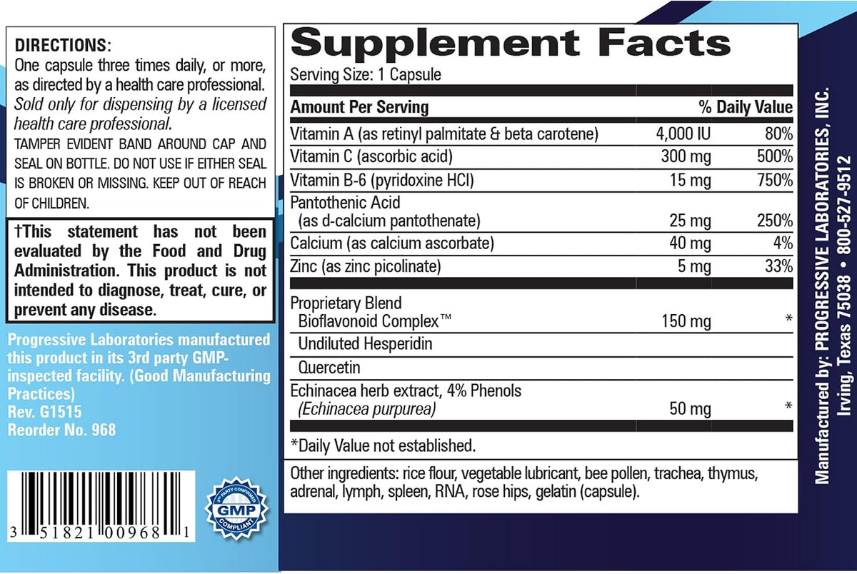 Progressive Labs Rehab Forte – 90 Capsules - görsel 2