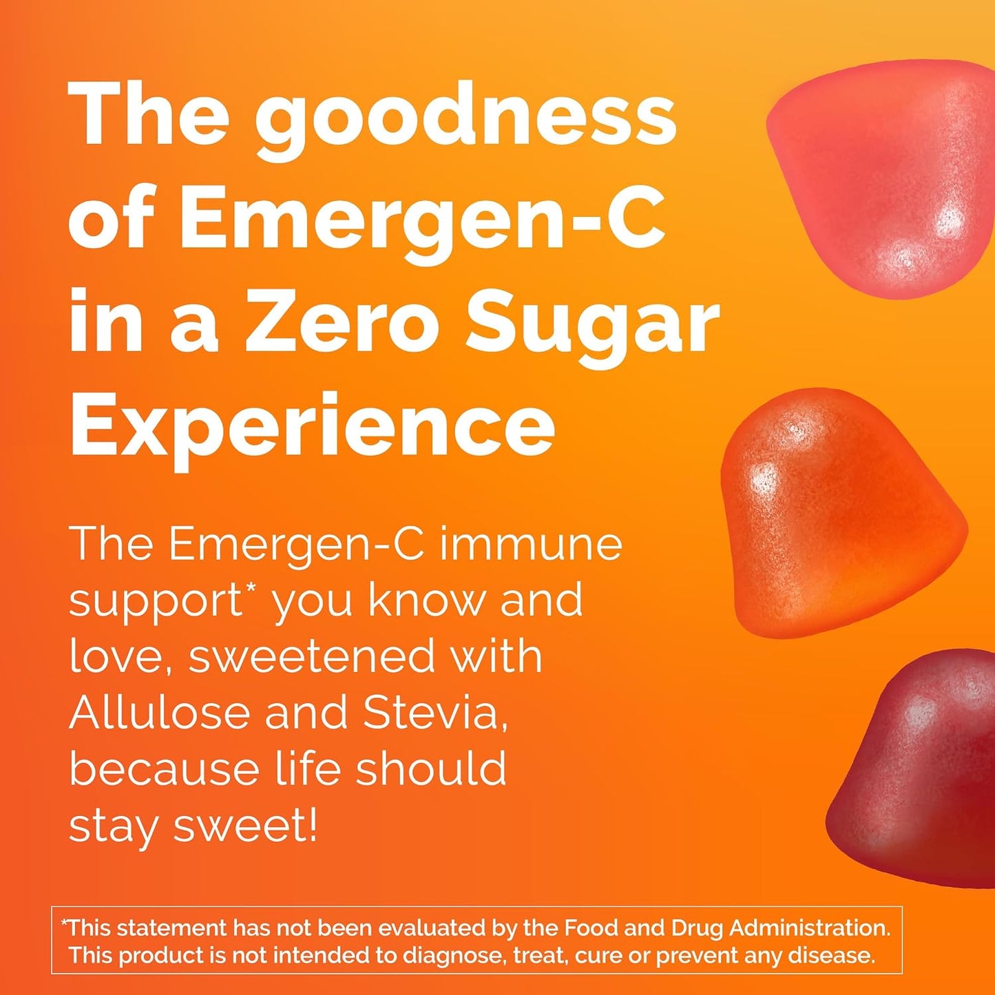Emergen-C Zero Sugar Immune Support Kidz Gummies – 36 Count - görsel 3
