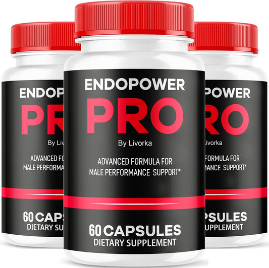 (3 Pack) Endopower Pro Capsules for Men, Endopower Pro, EndoPowerPro Capsules, EndoPowerPro, Endopower Pro Advanced Formula, Endopower Pro Reviews, 180 Capsules for 3 Months