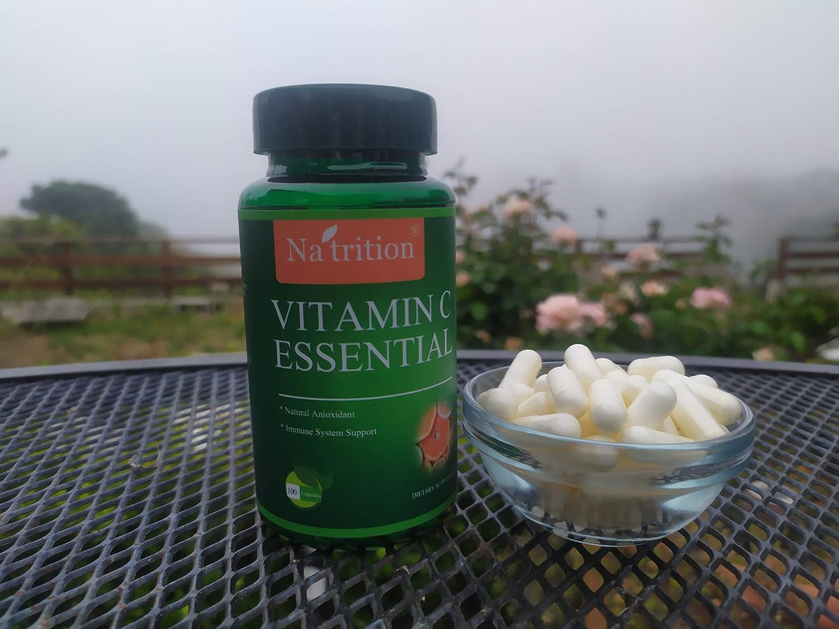 Na'trition Vitamin C 1000 mg Vegan Capsules – Citrus - görsel 4