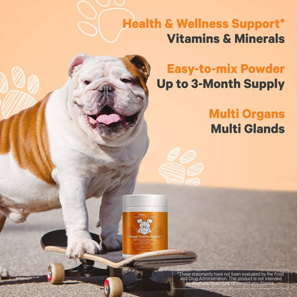 Happy Healthy Organs & Glands Supplement for Dogs - Freeze-Dried Raw Grass-Fed Beef Multi-Organ, 85 g