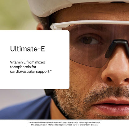 THORNE Ultimate-E - Vitamin E Food Supplement with Mixed Tocopherols - 60 Softgels