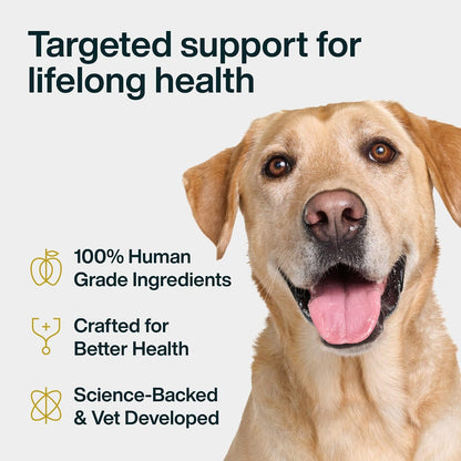 JustFoodForDogs Omega-3 for Dogs – Algae Oil, Human Grade, 237 ml