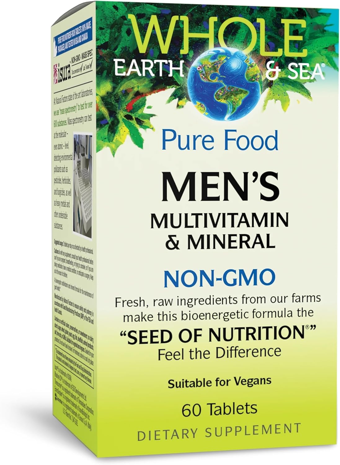 Natural Factors Men's Multivitamin & Mineral - 60 Tablets - görsel 1