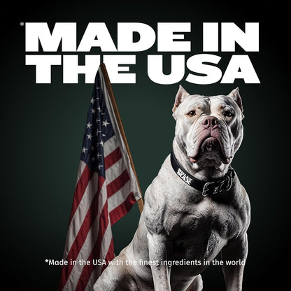 Bully Max 2-in-1 Muscle Builder Chewable Tablets for Dogs - Multivitamin with ZMA