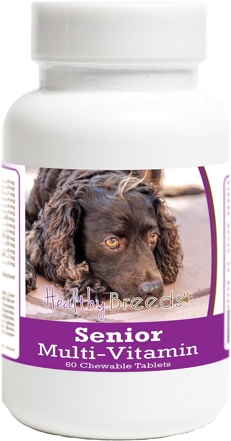 Healthy Breeds American Water Spaniel Senior Dog Multivitamin Tablets (60 Tablets) - görsel 1