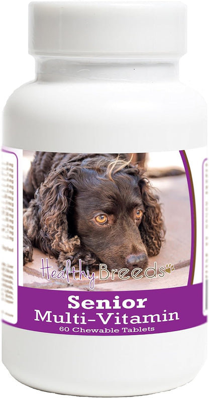 Healthy Breeds American Water Spaniel Senior Dog Multivitamin Tablets (60 Tablets)